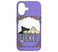 Wicked Elphaba & Glinda Peaking Playful Cartoon Style Coque pour iPhone 17