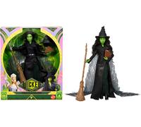 Mattel Universal Wicked: Partie 2 Poupée Elphaba Deluxe avec Tenue Amovible et 4 Accessoires, inspirée du Film Wicked: for Good. JFM12