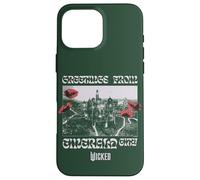 Wicked Emerald City Floral Glam Coque pour iPhone 16 Pro Max