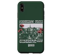 Wicked Emerald City Floral Glam Coque pour iPhone XS Max