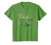 Wicked Fabulously Wicked Elphaba T-Shirt, Enfant, Herbe, 4 Ans
