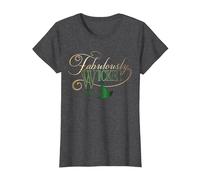 Wicked Fabulously Wicked Elphaba T-Shirt, Femme, Chiné Foncé, XXL