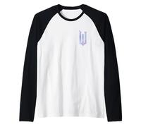 Wicked: for Good Bubble Shimmer Logo Front and Back Manche Raglan