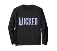Wicked: for Good Bubble Shimmer Logo Manche Longue