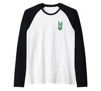Wicked: for Good Fractured Green Logo Manche Raglan