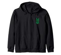 Wicked: for Good Fractured Green Logo Sweat à Capuche