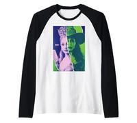 Wicked: for Good Glinda and Elphaba Split Portrait Manche Raglan