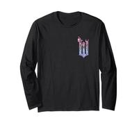 Wicked: for Good Glinda Elegant Logo Front and Back Manche Longue