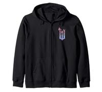 Wicked: for Good Glinda Elegant Logo Front and Back Sweat à Capuche