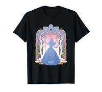 Wicked: for Good Glinda Silhouette in Blue T-Shirt