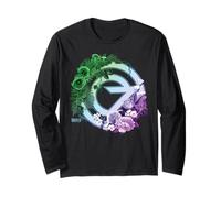 Wicked: for Good Oz Logo Floral and Vine Manche Longue