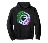 Wicked: for Good Oz Logo Floral and Vine Sweat à Capuche
