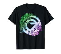 Wicked: for Good Oz Logo Floral and Vine T-Shirt