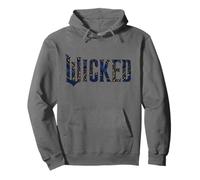 Wicked: for Good Ozian Pattern Logo Sweat à Capuche