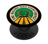 Wicked: for Good The Wizard See’s Everything Front & Back PopSockets PopGrip Adhésif