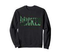 Wicked: for Good Torn Green Collage Logo Sweatshirt