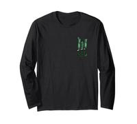 Wicked: for Good Torn Green Logo Front and Back Manche Longue
