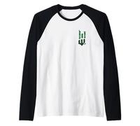 Wicked: for Good Torn Green Logo Front and Back Manche Raglan