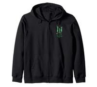 Wicked: for Good Torn Green Logo Front and Back Sweat à Capuche