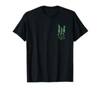 Wicked: for Good Torn Green Logo Front and Back T-Shirt