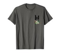 Wicked: for Good Wicked Witch Torn Poster Front and Back T-Shirt