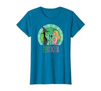 Wicked Glinda & Elphaba Sketched T-Shirt, Femme, Saphir, XS