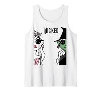 Wicked Glinda Elphaba Split Portrait Fashion Débardeur