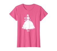 Wicked Glinda Tonal Pose T-Shirt, Femme, Rose Chiné, XS