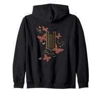 Wicked Movie Logo W Butterfly Sweat à Capuche