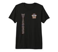 Wicked Movie Vertical Collegiate Logo T-Shirt Haut de Gamme