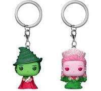 Wicked - Pack 2 porte-clés POP! Thropp & Glinda (Ombre) 4 cm