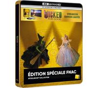 Wicked : Partie II Édition Limitée Spéciale Fnac Steelbook Blu-ray 4K Ultra HD