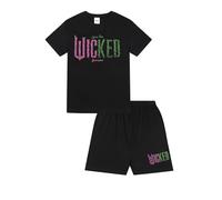 Wicked Pyjama court pour fille, Noir , 7-8 ans