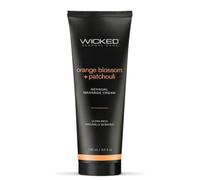 Wicked Sensual Care Sensual Massage Cream 120 ml Orange Blossom And Patchouli Scented Clear