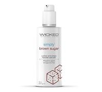 Wicked Sensual Care Simply Lubricant Brown Sugar 70 ml Clear
