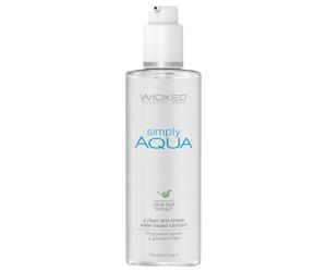 Wicked Simple Aqua - Lubrifiant à base d'eau vegan - 120ml
