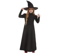 Wicked Sorcière Filles Halloween Costume Élégant Enfant Wizard Of Oz + Chapeau