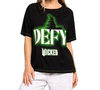 Wicked T-Shirt Femme | Tee Shirt Femme | T-Shirts à Manches Courtes Femme | Noir XL