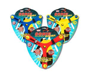 Wicked Vision- Booma Sonic Boomerang, WKSON, Couleurs Différents (Rouge, Bleu ou Jaune) 1 pièce