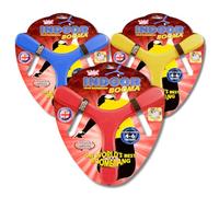 Wicked Vision WKIND Booma Indoor Boomerang, (Couleurs Assorties Jaune, Rouge ou Bleu)