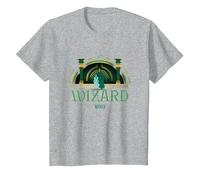 Wicked, Vous partez à la Rencontre du Magicien T-Shirt, Enfant, Gris Chiné, 6 Ans