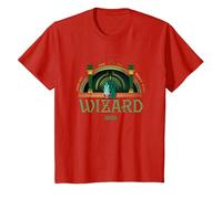 Wicked, Vous partez à la Rencontre du Magicien T-Shirt, Enfant, Rouge, 4 Ans