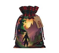 Wicked Wanderers Pochette avec cordon de serrage pour emballage de festival, rangement et fête