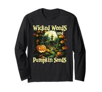 Wicked Weeds and Pumpkin Seeds Halloween Gardening Gardener Manche Longue