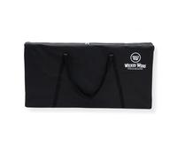 Wicked Wood Cornhole Sac de transport en polyester pour planches de 120 x 60 cm Charge maximale 25 kg Noir