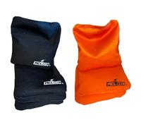 Wicked Wood Games ACL Rec Lot de 2 sacs à cornhole des deux côtés pour une prise en main parfaite Noir et orange