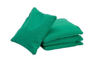 Wicked Wood Games Cornhole Bags - ACL REC - 1 x 4 Officiel Conforme à la Norme ACL - (Vert)