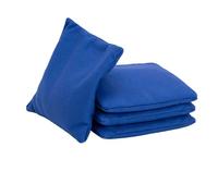 Wicked Wood Games Cornhole Bags - ACL REC - 1x4 Officiel Conforme à la Norme ACL - (Bleu)