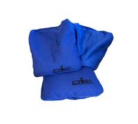 Wicked Wood Sacs à cornhole double face 1 x 4, certifié officiellement ACL Rec, remplissage en granulés de qualité supérieure pour des lancers précis, pour joueurs de loisirs et de compétition (bleu)
