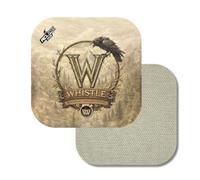 Wicked Wood Whistle Cornhole Bags 2026 - ACL Pro Series - Lot de 4 sacs de cornhole professionnels - Deux côtés de jeu (Fast & Carpet) - Garnissage en résine Tri-Blend - 15 x 15 cm, environ 450 g